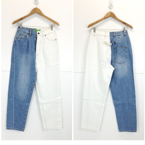 🌟RARE NWT Sandrine Rose Free People Two Sided Pants - Picture 1 of 9